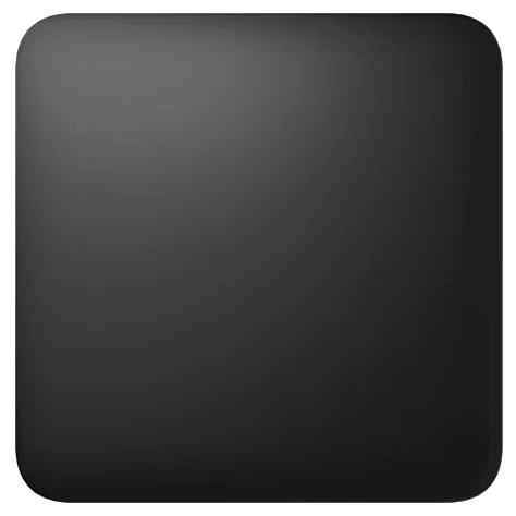 Кнопка для одноклавішного чи прохідного вимикача Ajax SoloButton (1-gang/2-way) [55] black