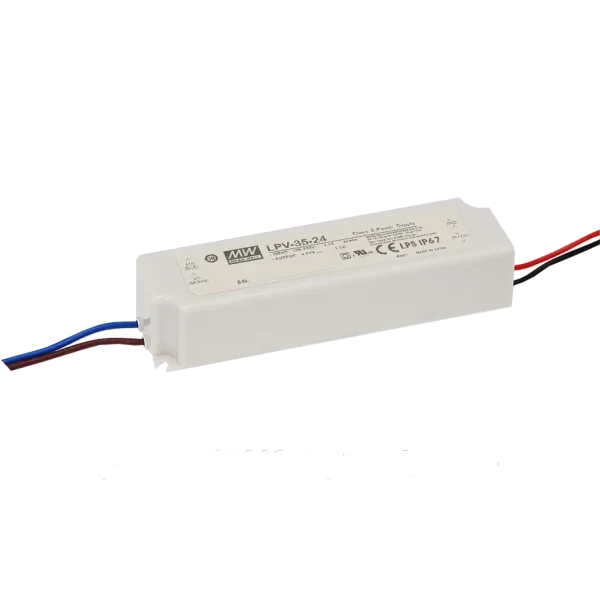Імпульсне джерело живлення Mean Well LPV-35-24 Rohs AC/DC 24В 1.5А