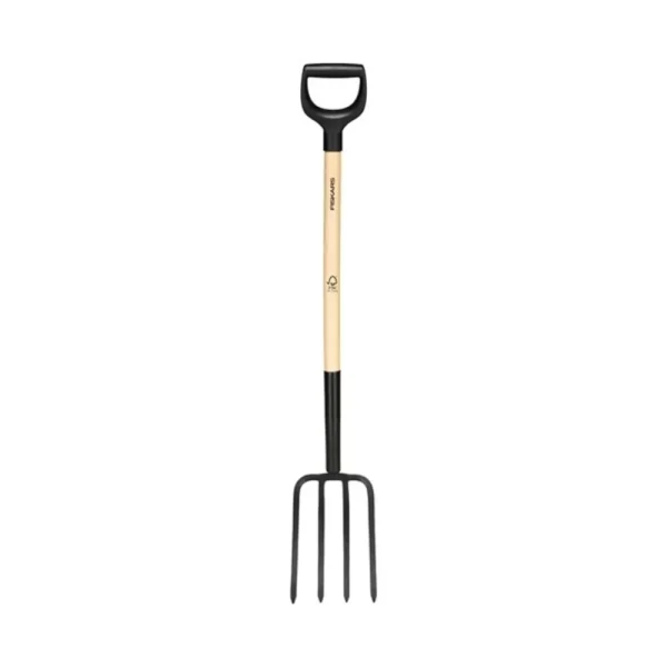 Вила садові з дерев'яною ручкою Fiskars-Solid™-1070676