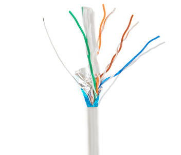 Кабель FTP (внутрішній) бухта 305м 4*2*0.5-CU PE витая пара