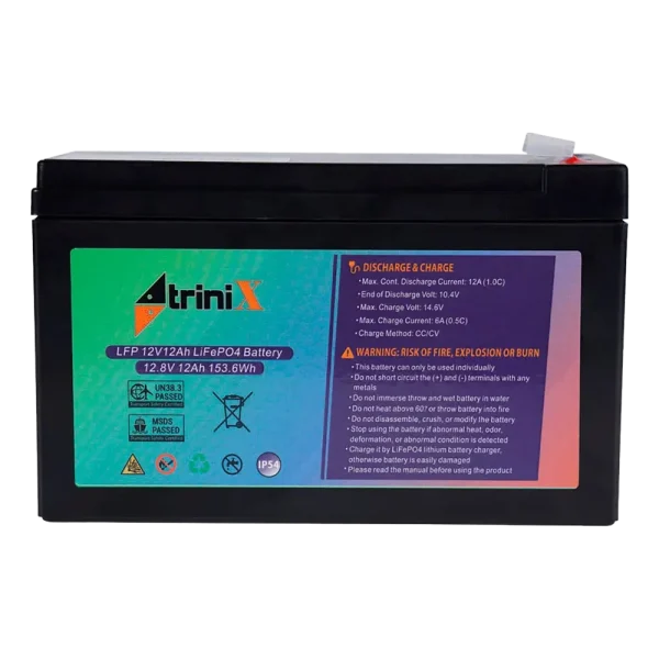 Акумуляторна батарея TRINIX LFP 12V12Ah LiFePo4