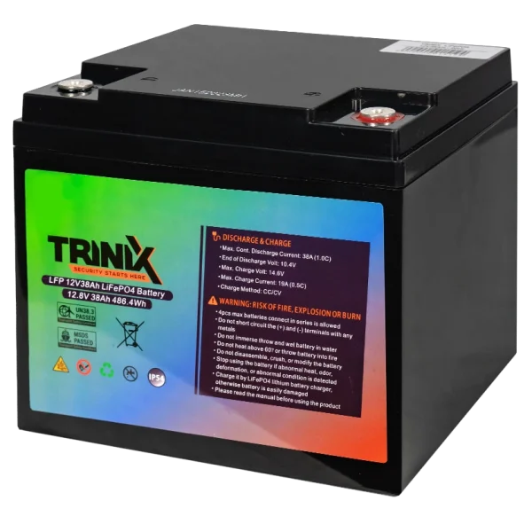 Акумуляторна батарея TRINIX LFP 12V38Ah LiFePo4