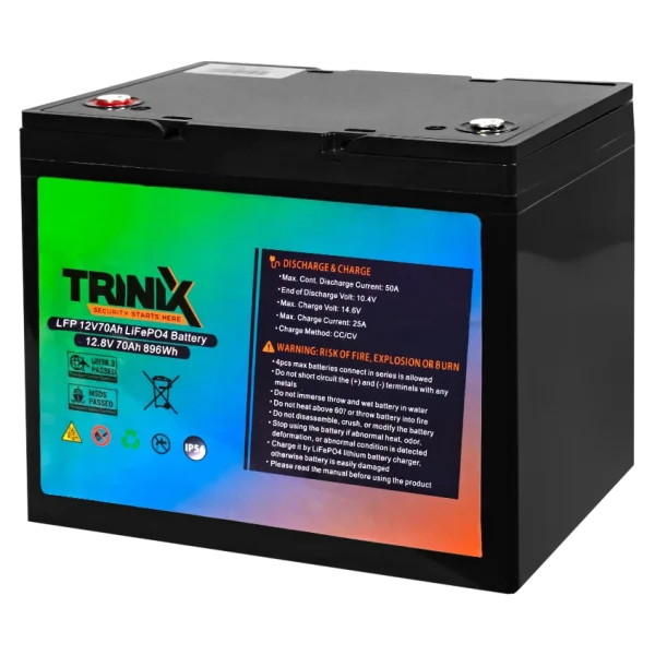 Акумуляторна батарея TRINIX LFP 12V70Ah LiFePo4