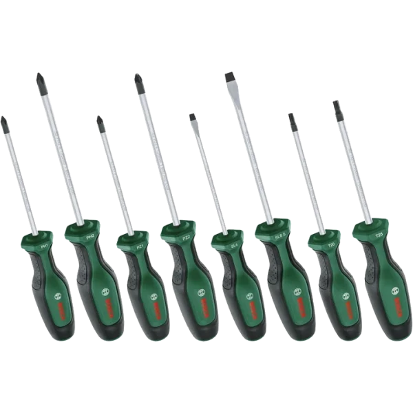 Набір викруток Bosch (1600A02BX8) PH/PZ/SL/Torx 8 шт