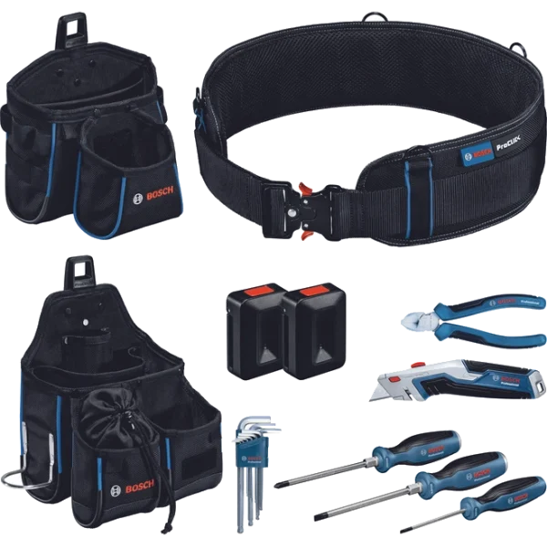 Набір ручних інструментів з поясом Bosch (1600A02H5C)