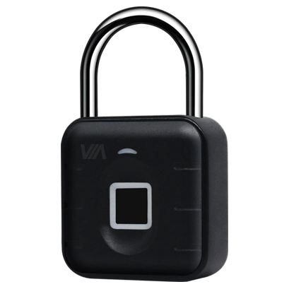 Замок навісний Via Security VL-1F/TB со считывателем отпечатка пальца
