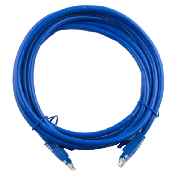 литий, UTP, RJ45, Cat.5e, 1m, синій, Cu (мідь)(PCR-CU/1Be) Патч-корд RITAR