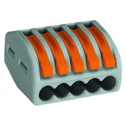 Клема 5-контактна Wago 222-415