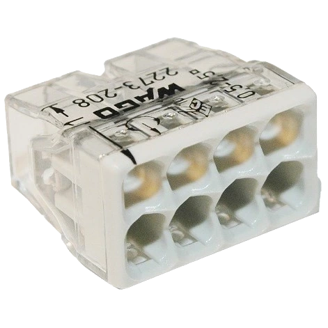 Клема Wago COMPACT 2273-208 8-проводная 0.5-2.5мм2