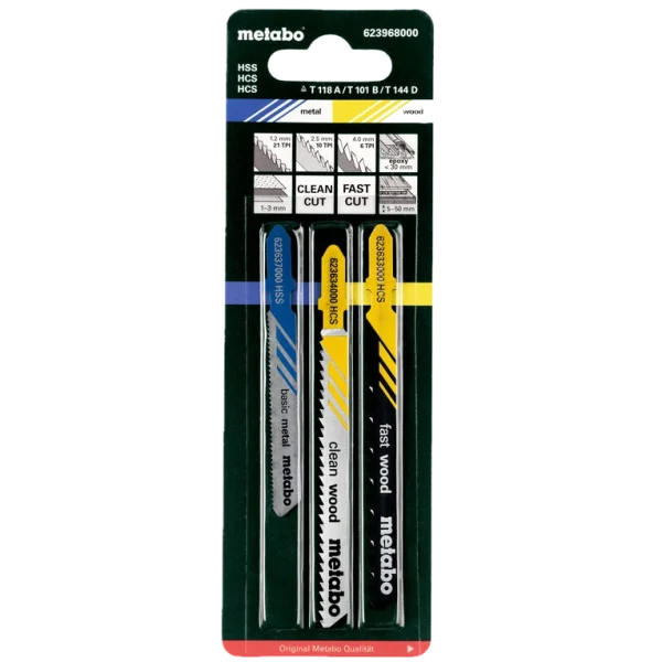 Пильні полотна для лобзика Metabo (623968000)