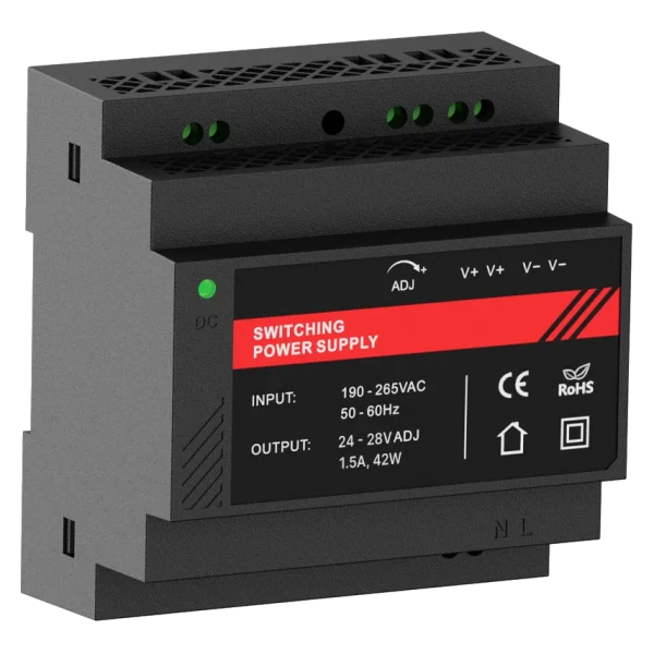 Джерело безперебійного живлення Kraft PSU-24015DIN(P)