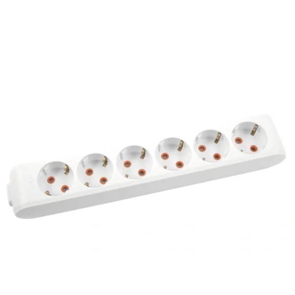 колодка 6 гнізд із заземленням VIKO (90114600)