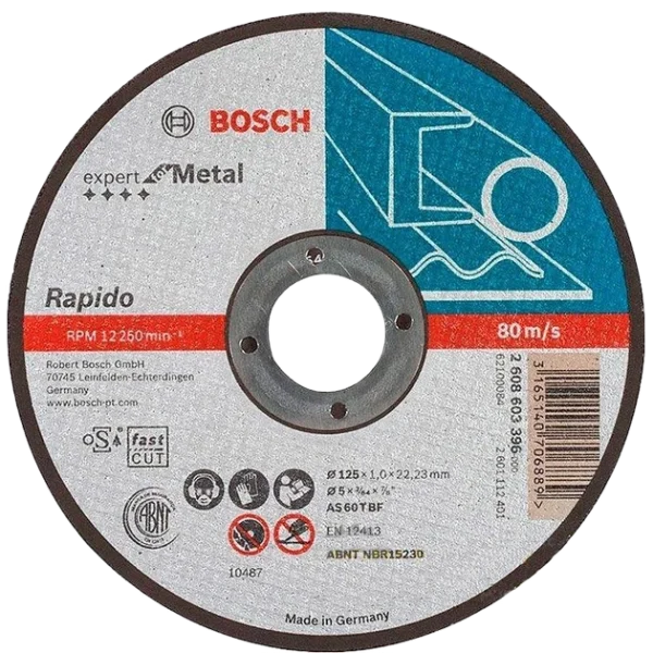 Круг відрізний Bosch 125х1 мм (2608603396)