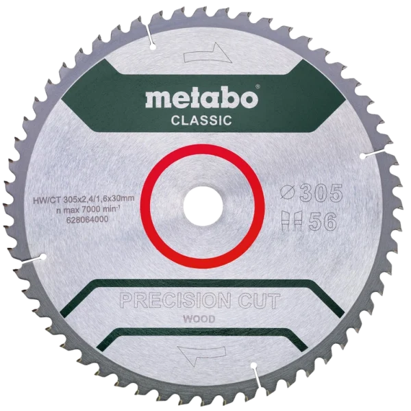 Пильний диск Metabo "precision cut wood - classic" (628064000)