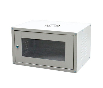 Шафа, акрилове скло, сірий 6U, 530х400х300 мм (LTT-A6U)