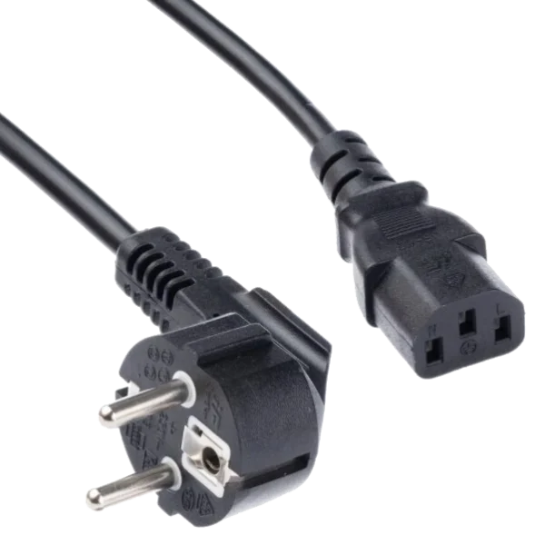 Шнур живлення 1.8 м, 0.75 мм2, Kingda С13-CEE 7/7