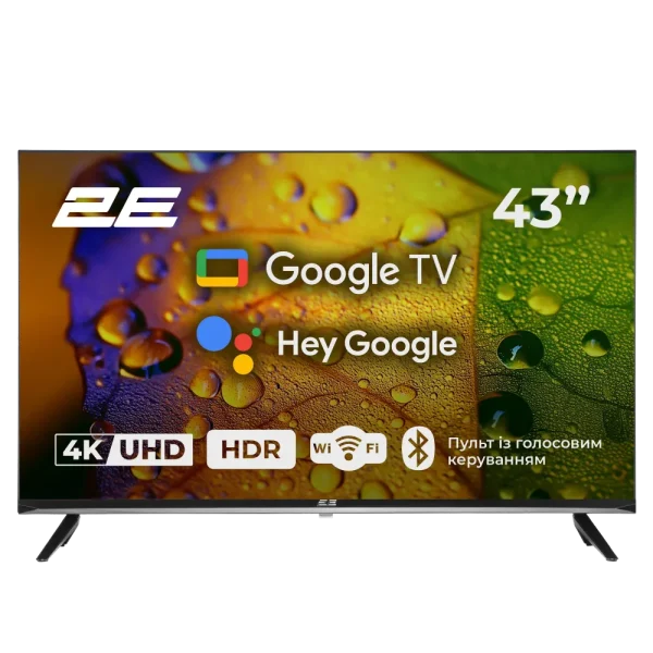 Телевізор 2E 43A07KU 43" дюйма 3840x2160