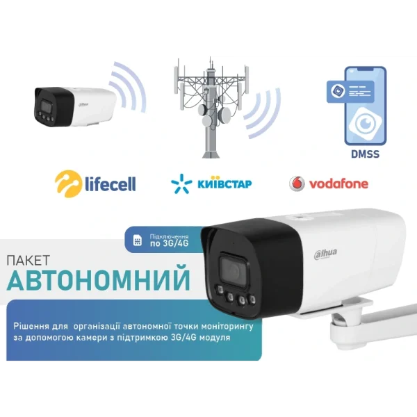 Комплект Dahua Warkit (4G)