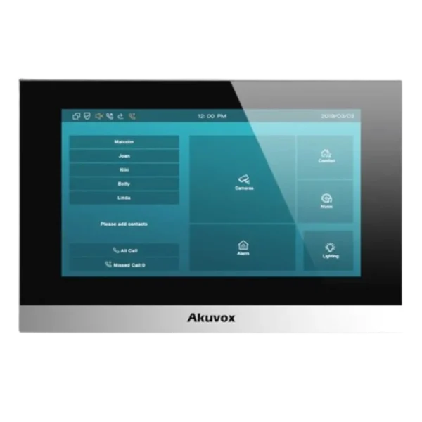 IP-відеодомофон Akuvox C313N silver