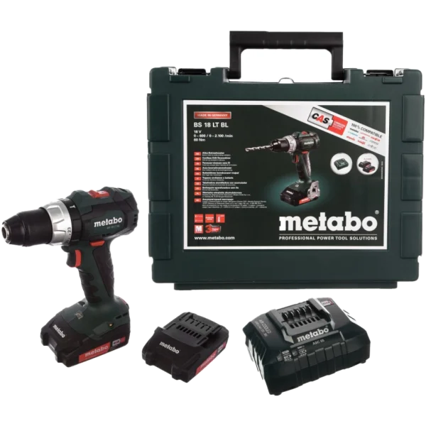 Акумуляторний дриль-шурупокрут Metabo BS 18 LT BL (602325550)