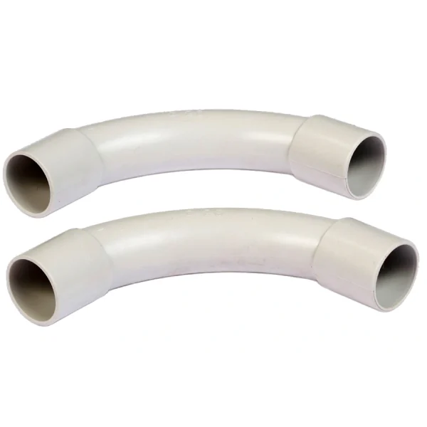 гладка поворот на 90° труба-труба, IP40 Ø20 Труба (39-21008-020)