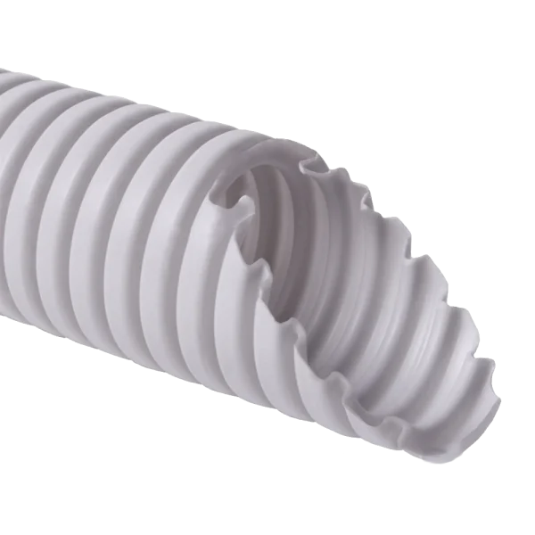 Гофтруба d32 з протяжкою сіра Kopos 1432D