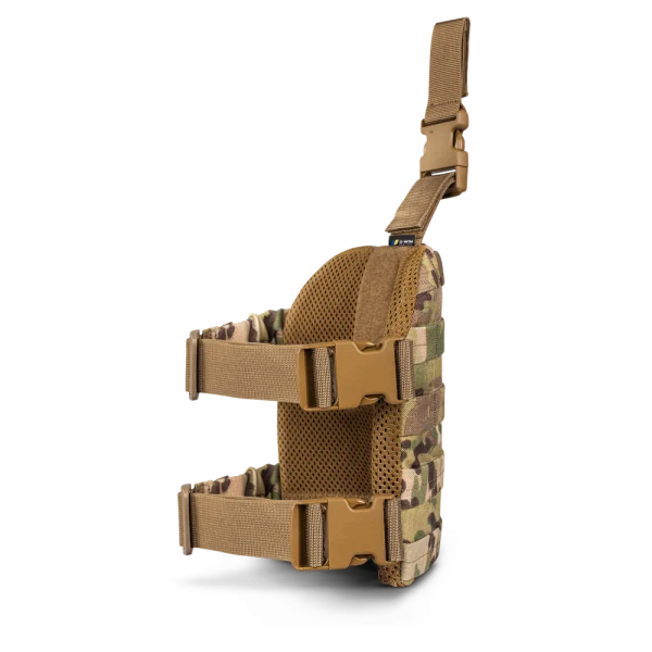 Настегнана платформа U-WIN Cordura 1000 на ліву ногу під балістичний захист