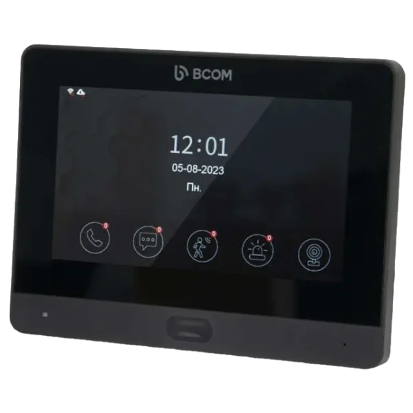 Відеодомофон BCOM BD-760FHD/T Black