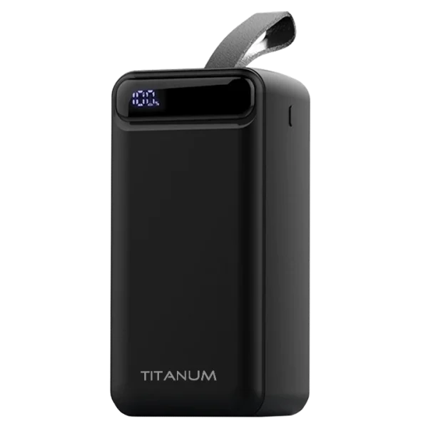 Повербанк TITANUM 741 Black 50000mAh