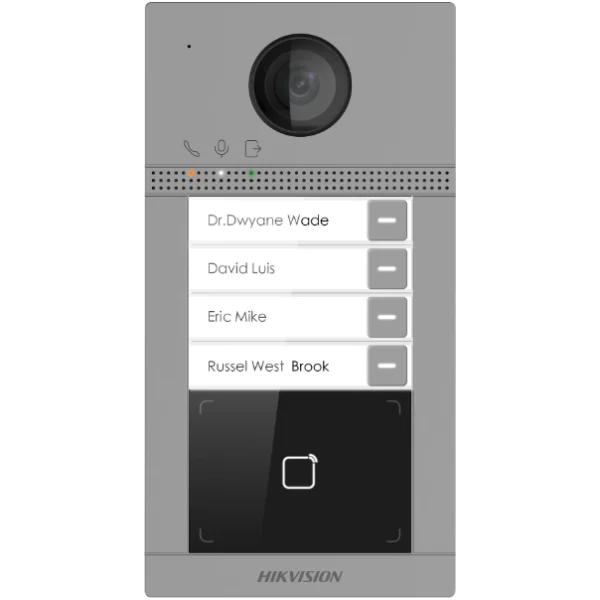 2 Мп IP виклична панель з Wi-Fi DS-KV8413-WME1(B)/Flush