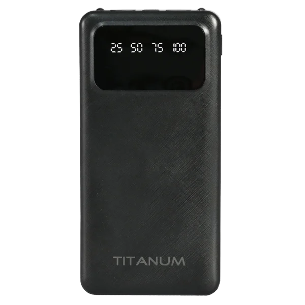 Повербанк TITANUM OL21 Black 10000mAh