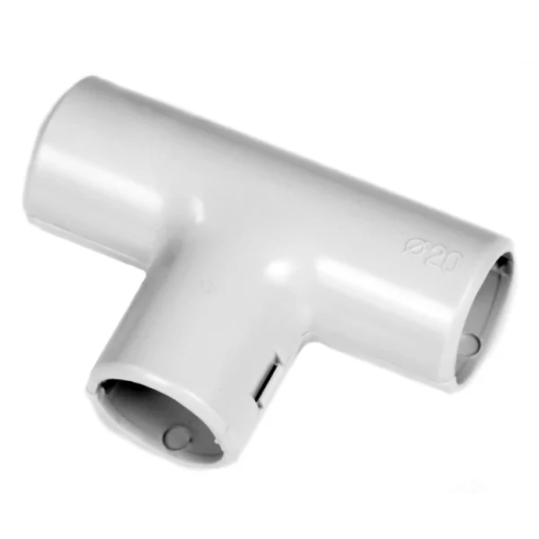 гладка трійник складений IP40 Ø20 (37-20002-020) Труба (37-20002-020)