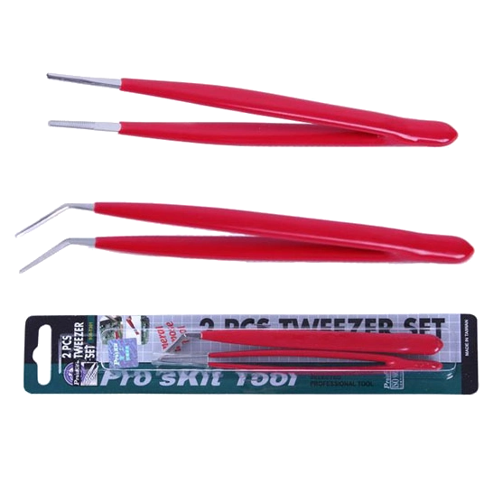 Набір із 2-х пінцетів Pro'sKit 908-T301