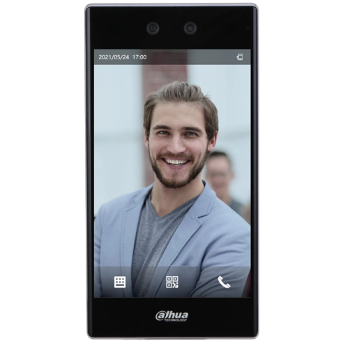 Термінал контролю доступу з функцією розпізнавання обличчя DHI-ASI8213SA-W