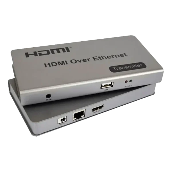 Активний приймач/передавач HDMI-USB +IR по RJ45 до 120 м Комплект HDMI-USB