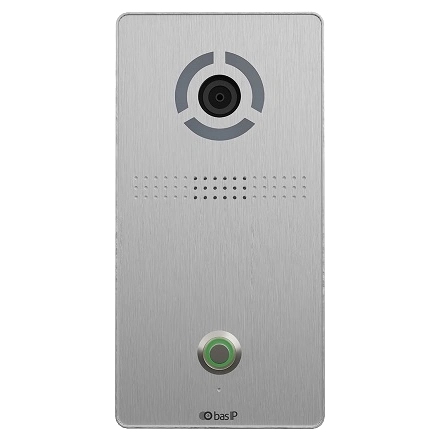 IP панель виклику для IP-домофонів Bas-IP AV-04SD silver 