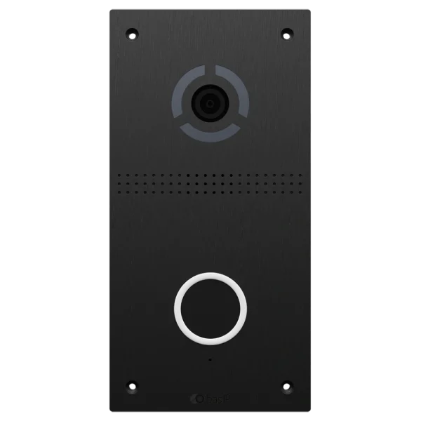 IP панель виклику з безконтактною кнопкою виклику Bas-IP AV-05FD black 