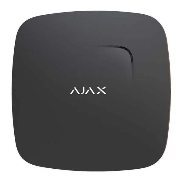 Бездротовий оповіщувач задимлення та чадного газу Ajax FireProtect Plus (8EU) UA black (with CO)