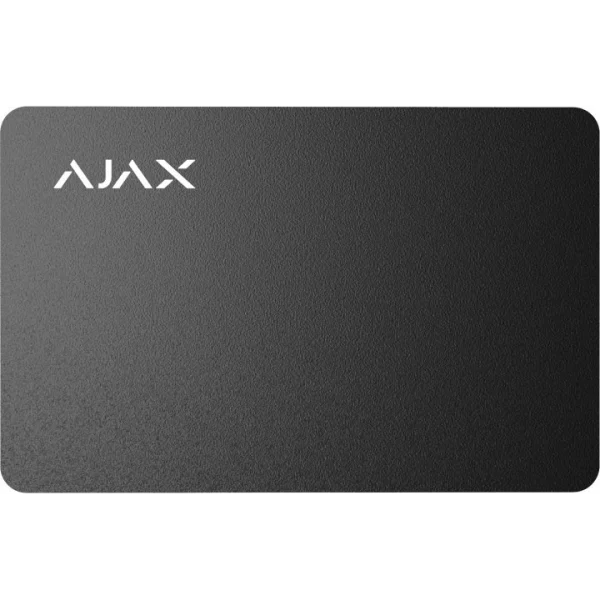 Безконтактна картка керування Ajax Pass black (3pcs)