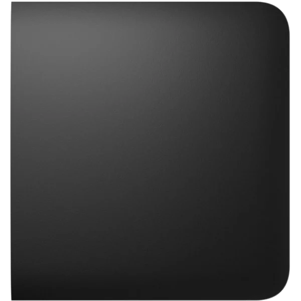 Бічна кнопка для одноклавішного або прохідного вимикача Ajax SideButton (1-gang/2-way) for LightSwitch black