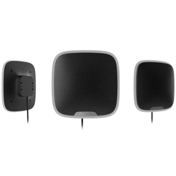 Дротова вулична сирена Ajax StreetSiren Fibra black