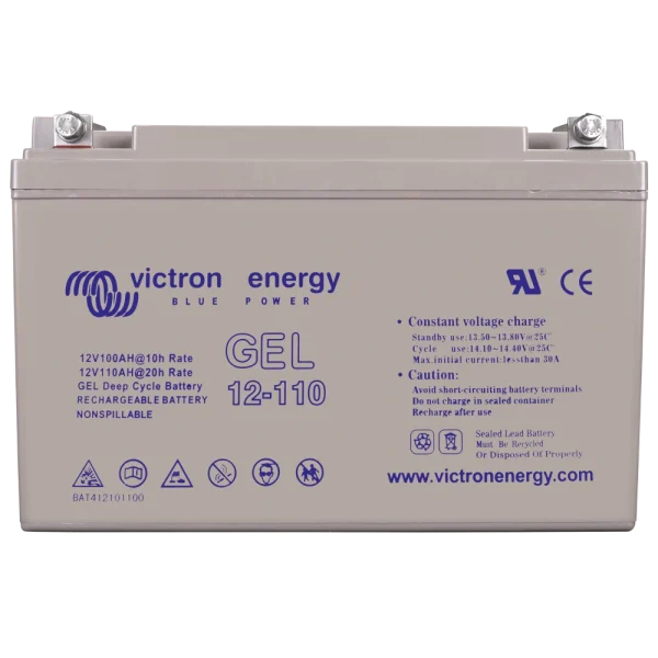 Свинцево-кислотна акумуляторна батарея Victron Energy Gel 12-110 110A•ч 12В гелевая
