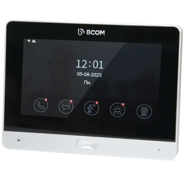 Відеодомофон BCOM BD-760FHD/T Silver