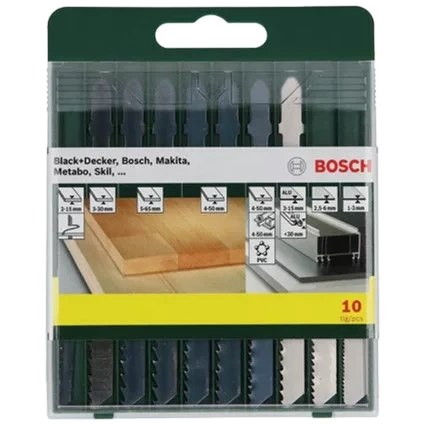 Набір пильних полотен Bosch Promoline 10 шт (2607019461)