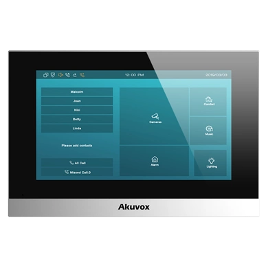 Відеодомофон Akuvox C313WE silver