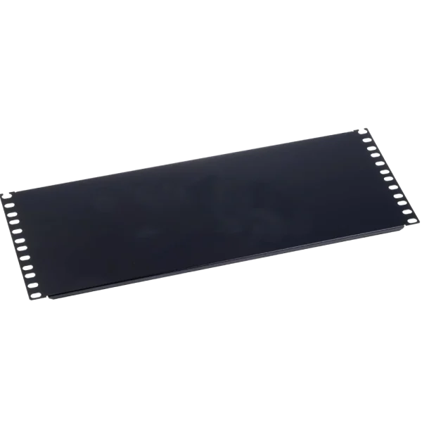 Заглушка 19" 4U чорна CMS UA-BP4U-B