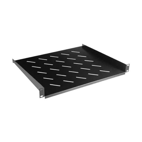 Полиця для 19" шафи, глибина 400 мм 1U Hypernet CS-400-BLACK