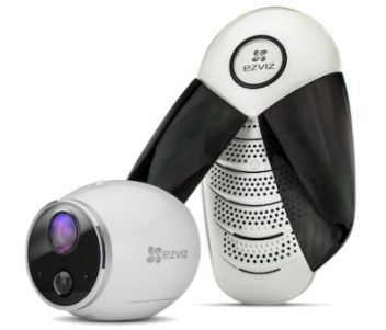 1Mп Wi-Fi камера на батарейках EZVIZ з базовою станцією CS-W2S-EUP-B1