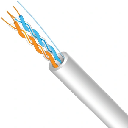 Кабель FinMark UTP CAT5e 2P 24AWG PVC W 500m Pull Box