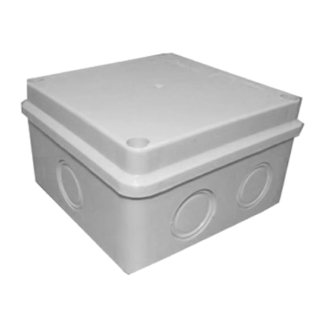 Коробка розподільна сіра гладкостенная Courbi (32-21043-150)